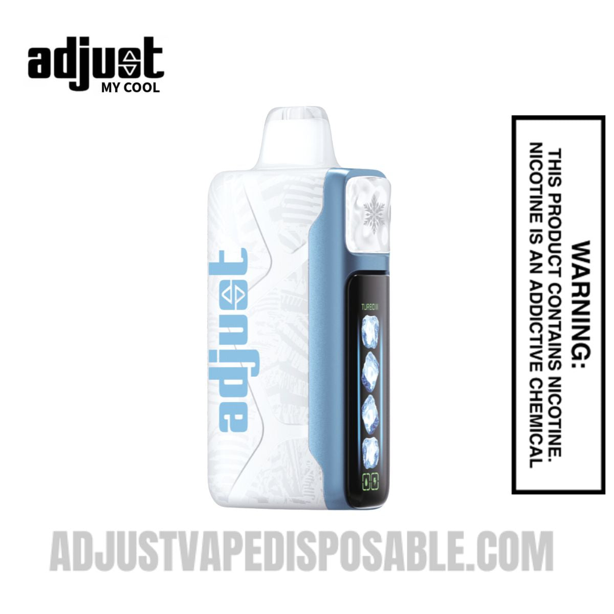 Blue Razz Ice Adjust MyCool 40K Vape | Adjust Vape Disposable Blue Razz Ice Adjust MyCool 40K Vape | Adjust Vape Disposable