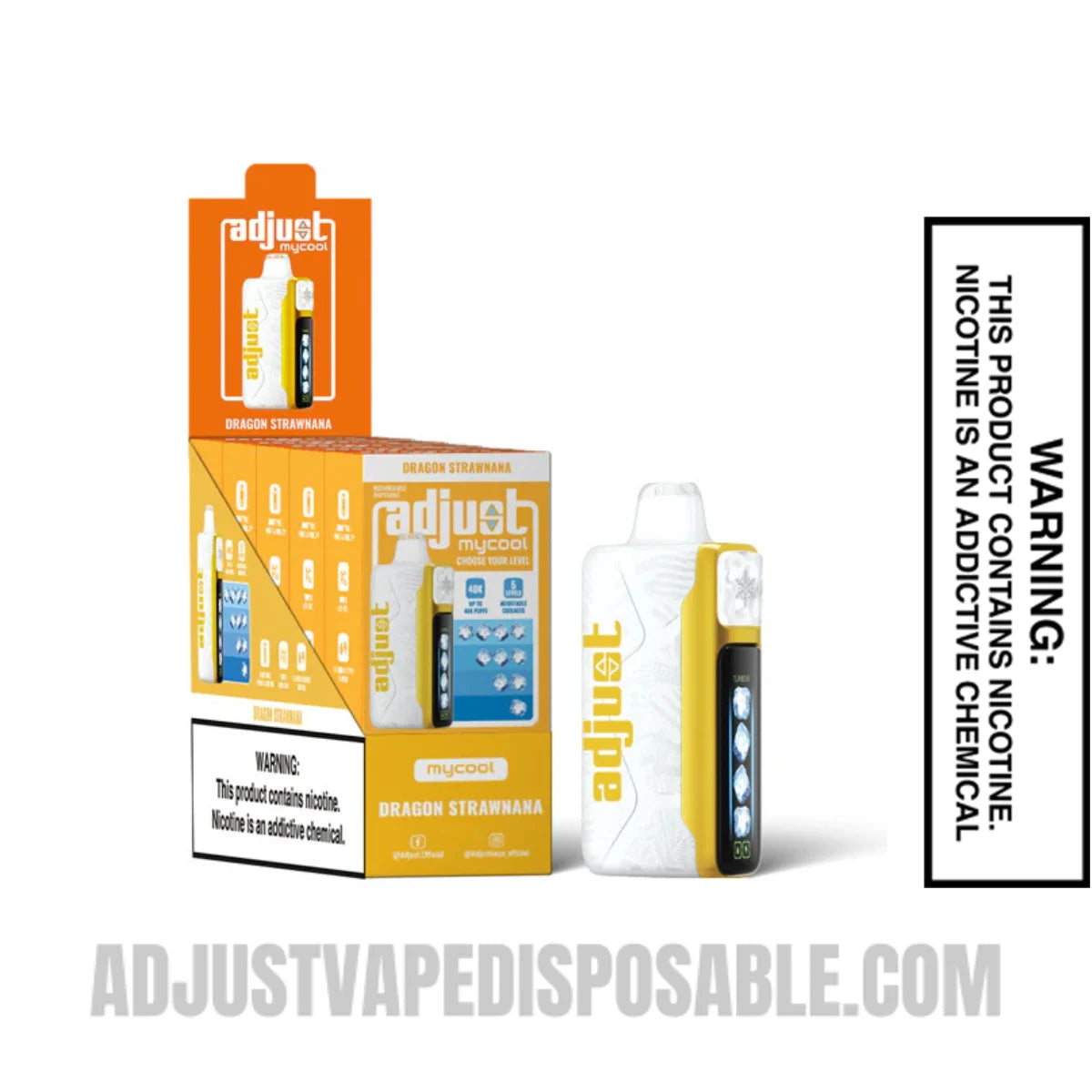 Dragon Strawnana Adjust MyCool 40K Vape with Bundle box Dragon Strawnana Adjust MyCool 40K Vape with Bundle box