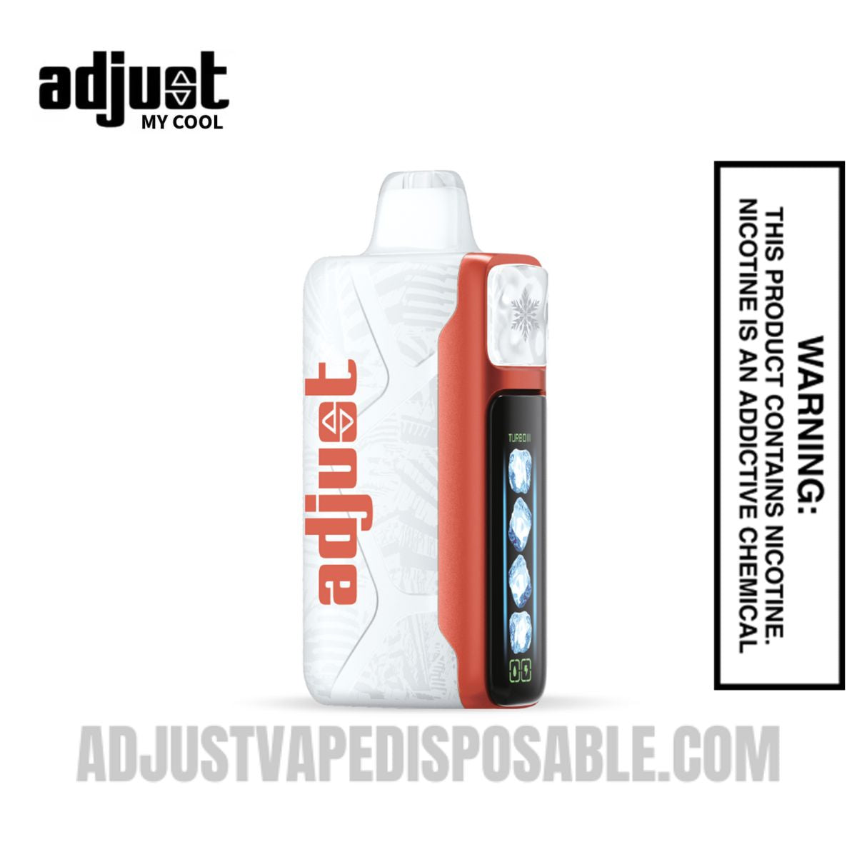 Watermelon Ice Adjust MyCool 40K Vape Watermelon Ice Adjust MyCool 40K Vape