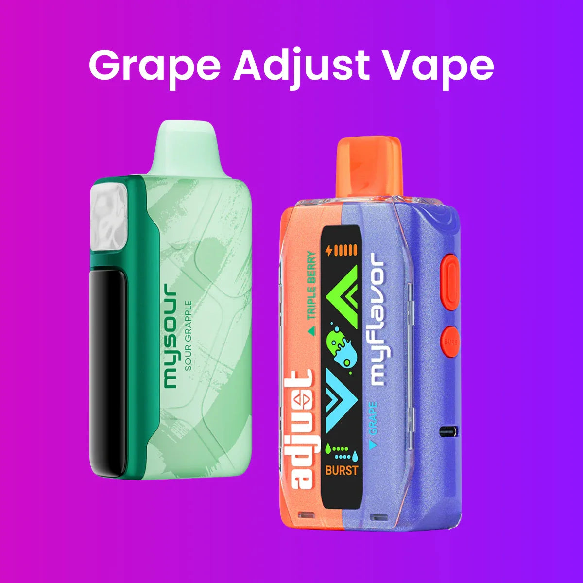 Grape Adjust Vape