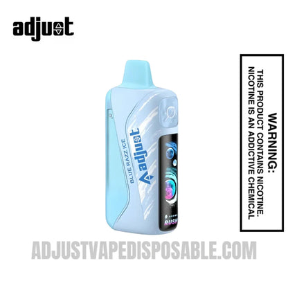 Blue Razz Ice Adjust MyRusher 40K Disposable Vape