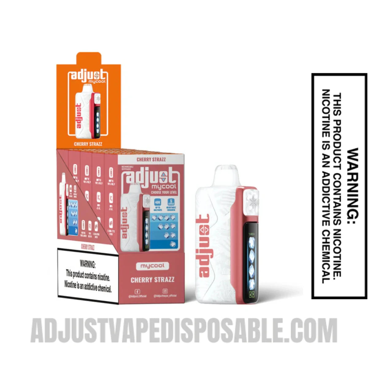 
Cherry Strazz Adjust MyCool with Bundle box
 