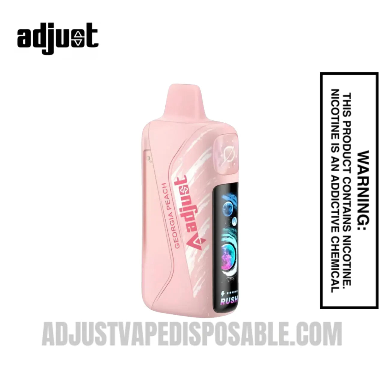 Georgia Peach Adjust MyRusher 40K Disposable Vape