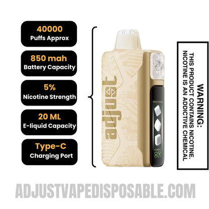 Lemon Heads Adjust Mysweet 40K Vape Specifications