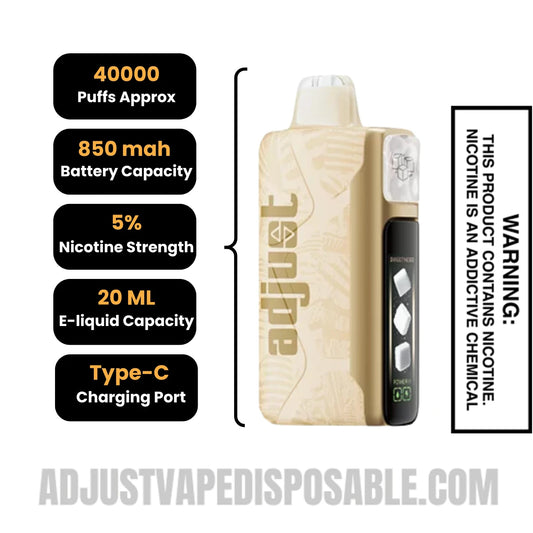 Lemon Heads Adjust Mysweet 40K Vape Specifications