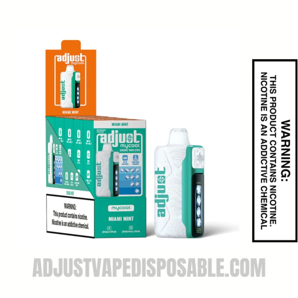 Miami Mint Adjust MyCool Vape With Bundle Pack