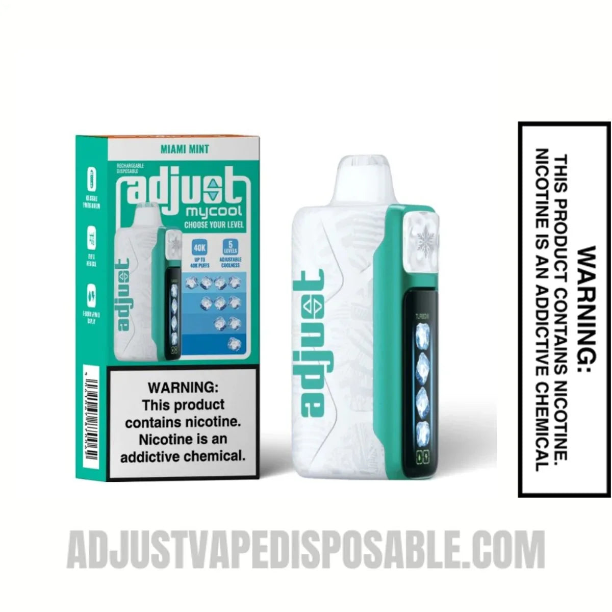 Miami Mint Adjust MyCool Vape with Package Box