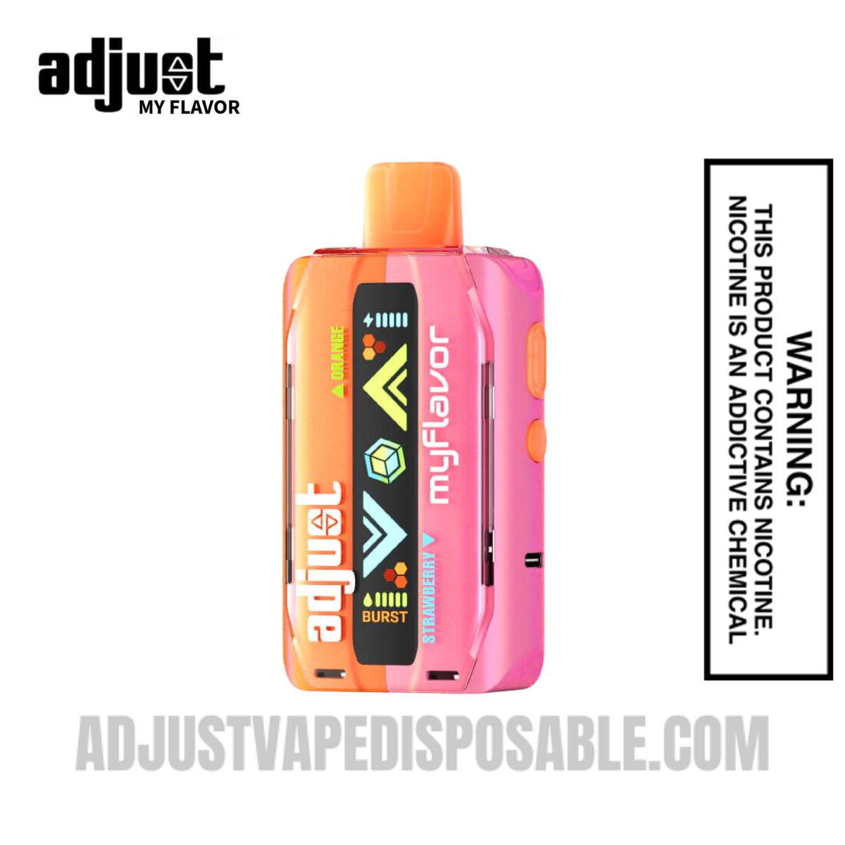 Orange Strawberry Adjust MyFlavor 40K Vape