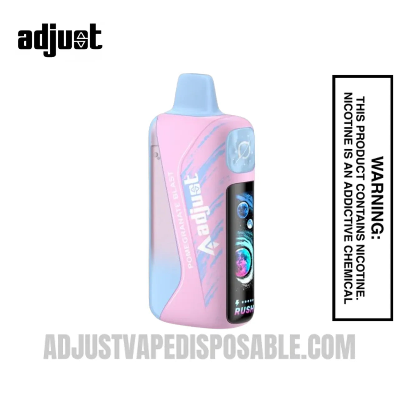 Pomegranate Blast Adjust MyRusher 40K Disposable Vape