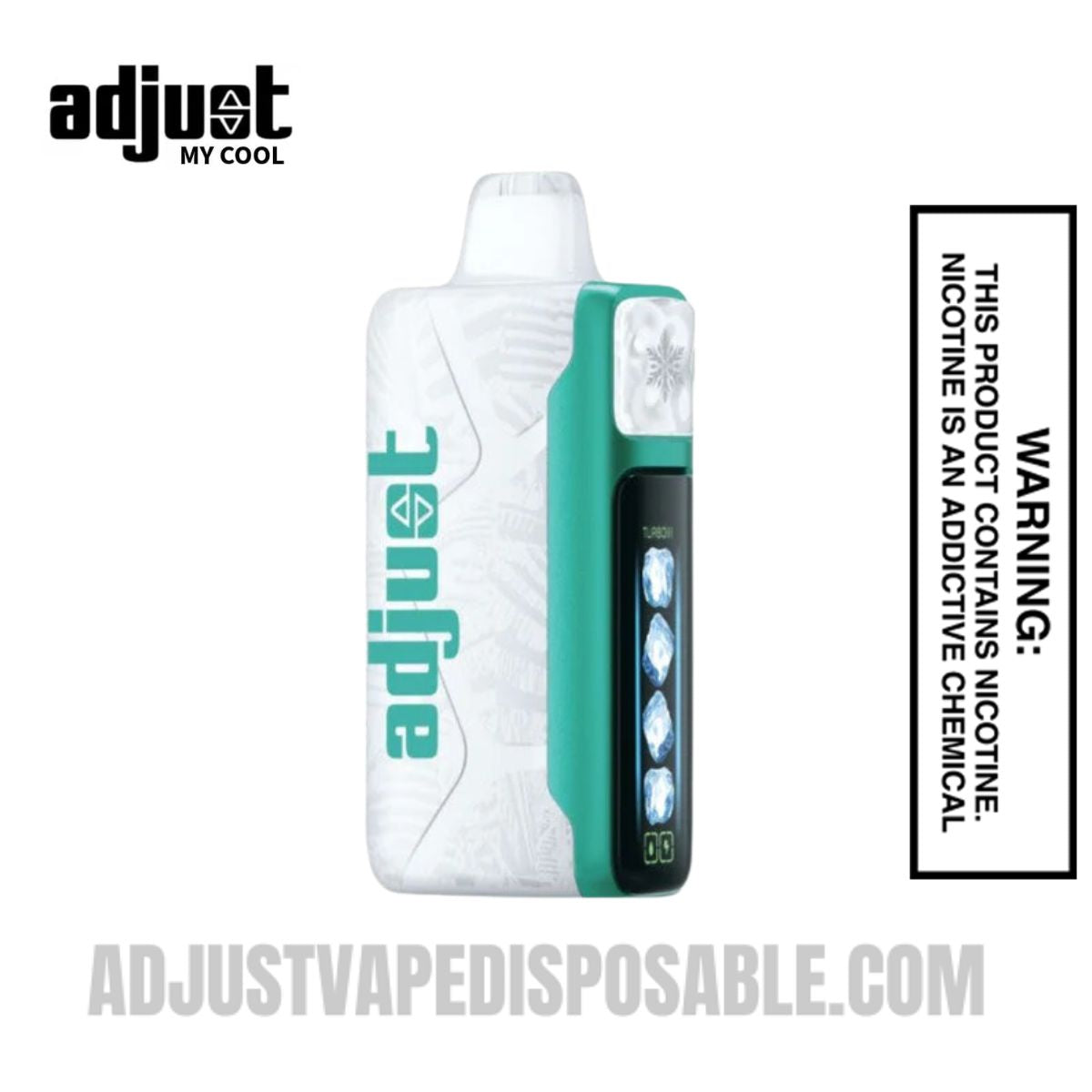 Sour Apple Ice Adjust MyCool 40K Vape