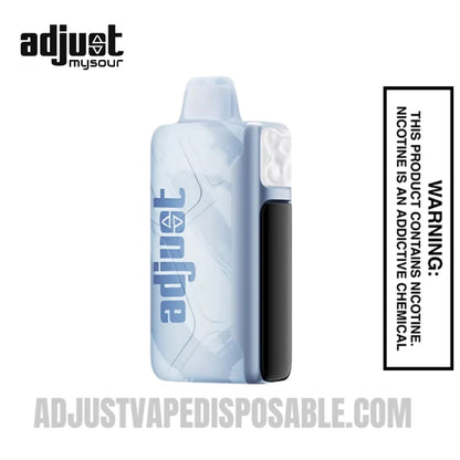 Sour Blue Razz Ice Adjust MySour 40K Vape 