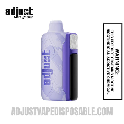 Sour Peach Raspberry Adjust MySour 40K Vape 