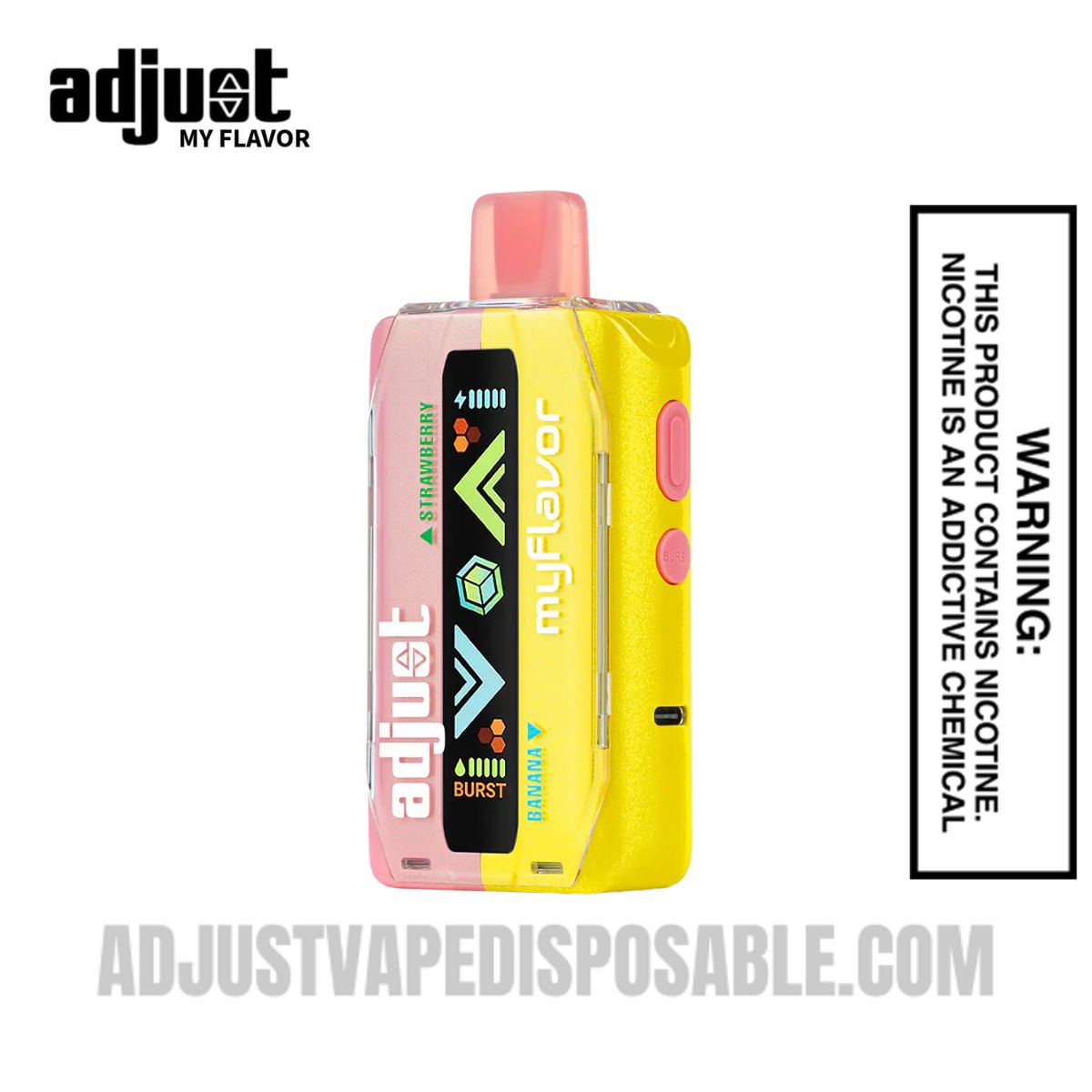 Strawberry Banana Adjust MyFlavor 40K Vape