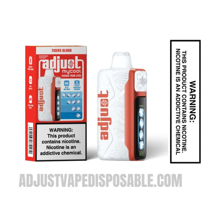 Tigers Blood Adjust MyCool 40K Vape with Package Box