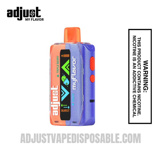 Triple Berry Grape Adjust MyFlavor 40K Disposable Vape