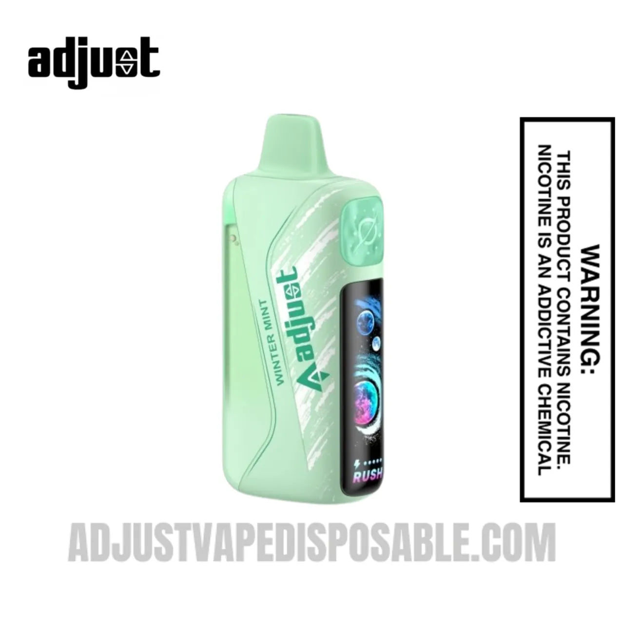 Winter Mint Adjust MyRusher 40K Disposable Vape