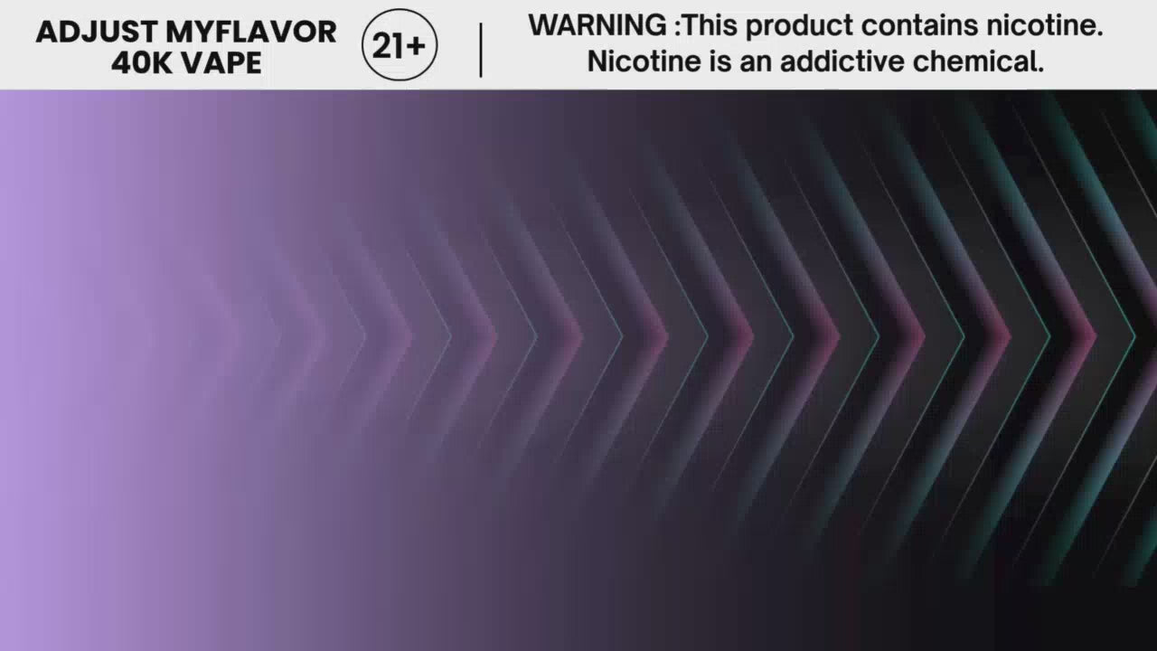 Adjust MyFlavor 40K Vape